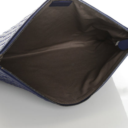 Bottega Veneta Nappa Intrecciato Document Case Blue 5 of 7