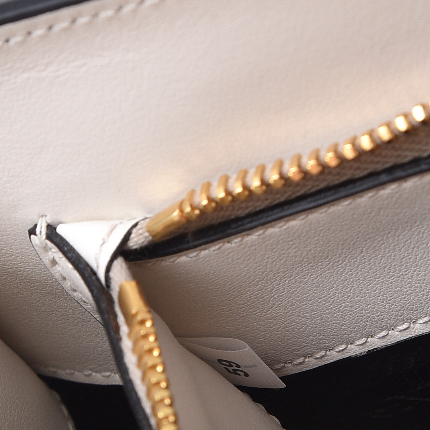 Prada Saffiano Cuir Calfskin Small Monochrome Top Handle Tote White 8 of 8
