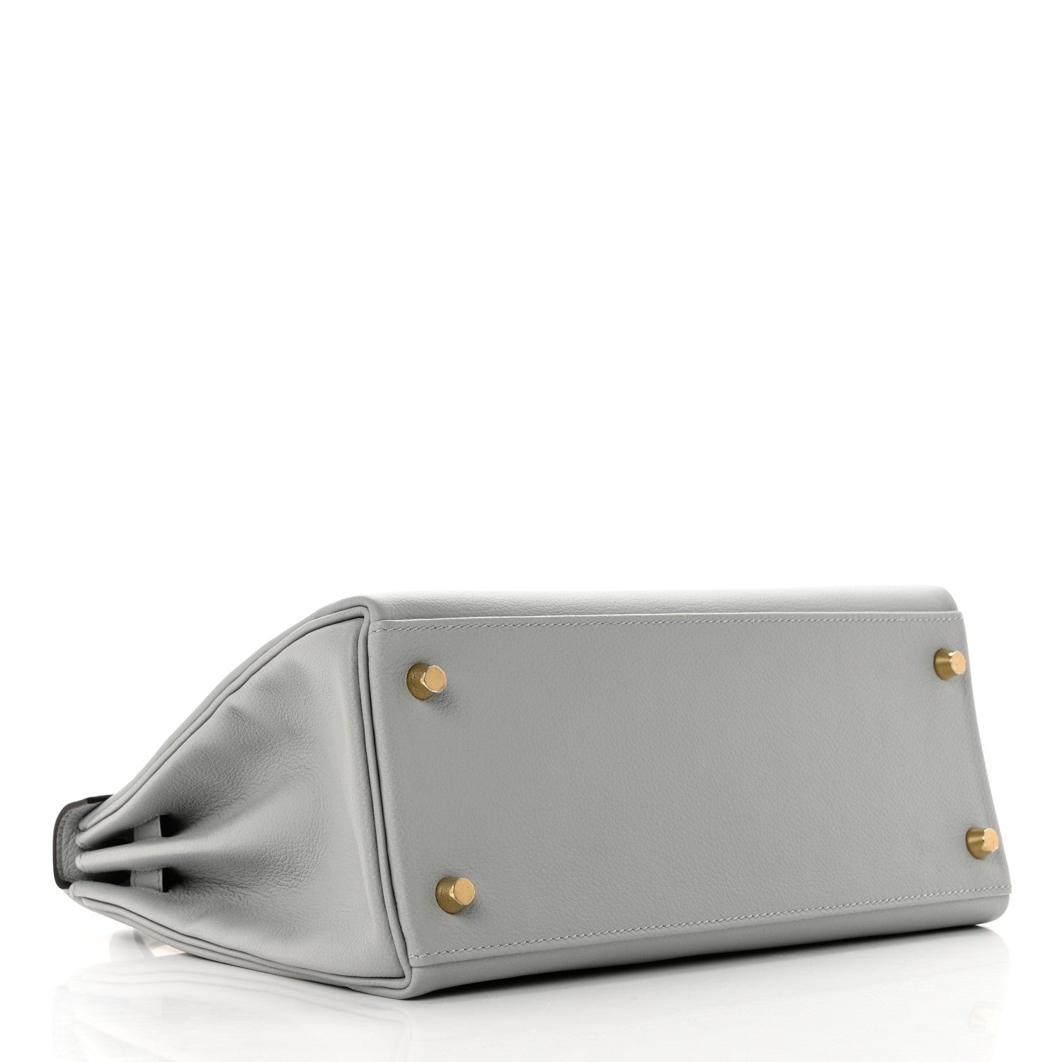 Hermes Evercolor Kelly Retourne 28 Bleu Glacier 4 of 10