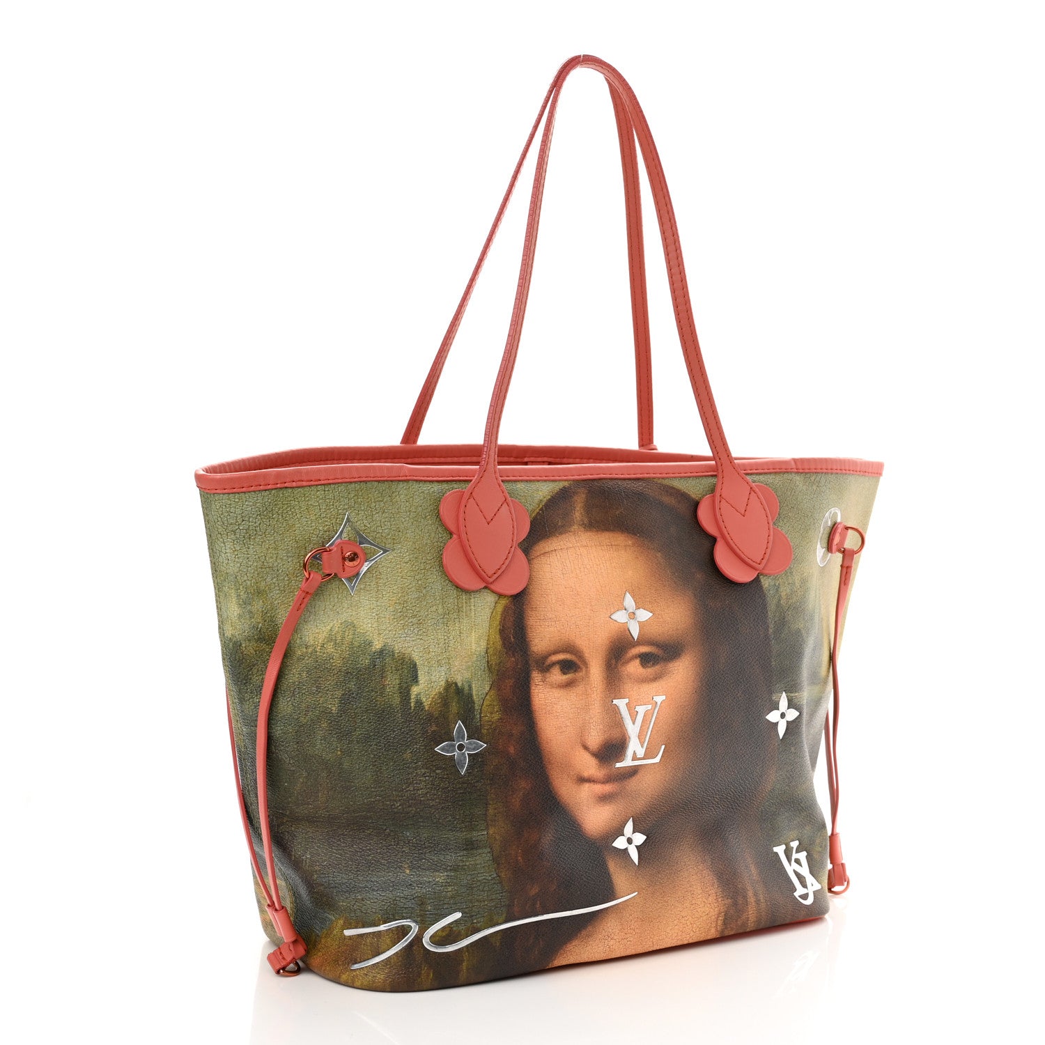 Louis Vuitton Masters Da Vinci Neverfull MM 3 of 13