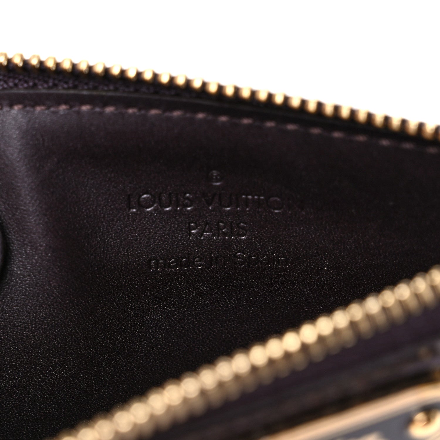 Louis Vuitton Vernis Key Pouch Amarante 7 of 7