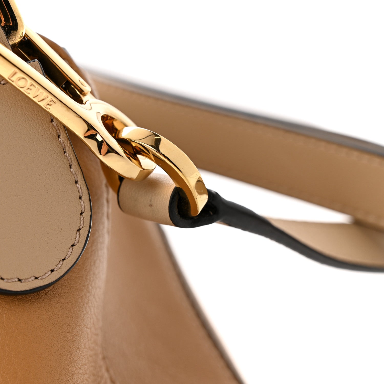 Loewe Calfskin Small Puzzle Bag Dusty Beige Soft White 12 of 13