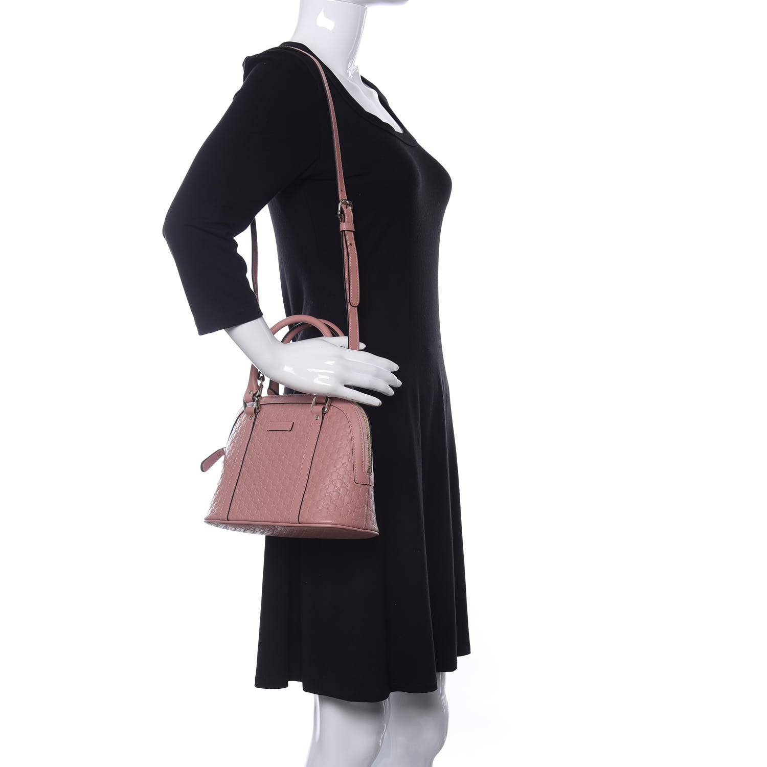 Gucci Microguccissima Mini Dome Bag Soft Pink 2 of 11