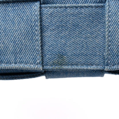Bottega Veneta Denim Maxi Intrecciato Cassette Crossbody Bag Washed Indigo 11 of 11