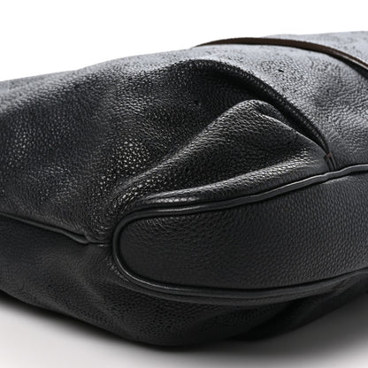 Louis Vuitton Mahina Selene MM Black 9 of 10