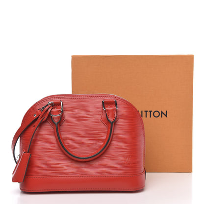 Louis Vuitton Epi Alma BB Coquelicot 11 of 11