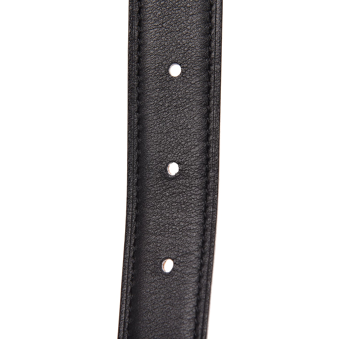 Swift Epsom 24mm Mini Constance H Belt 90 Black Gold