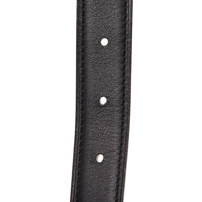 Hermes Swift Epsom 24mm Mini Constance H Belt 90 Black Gold 6 of 7