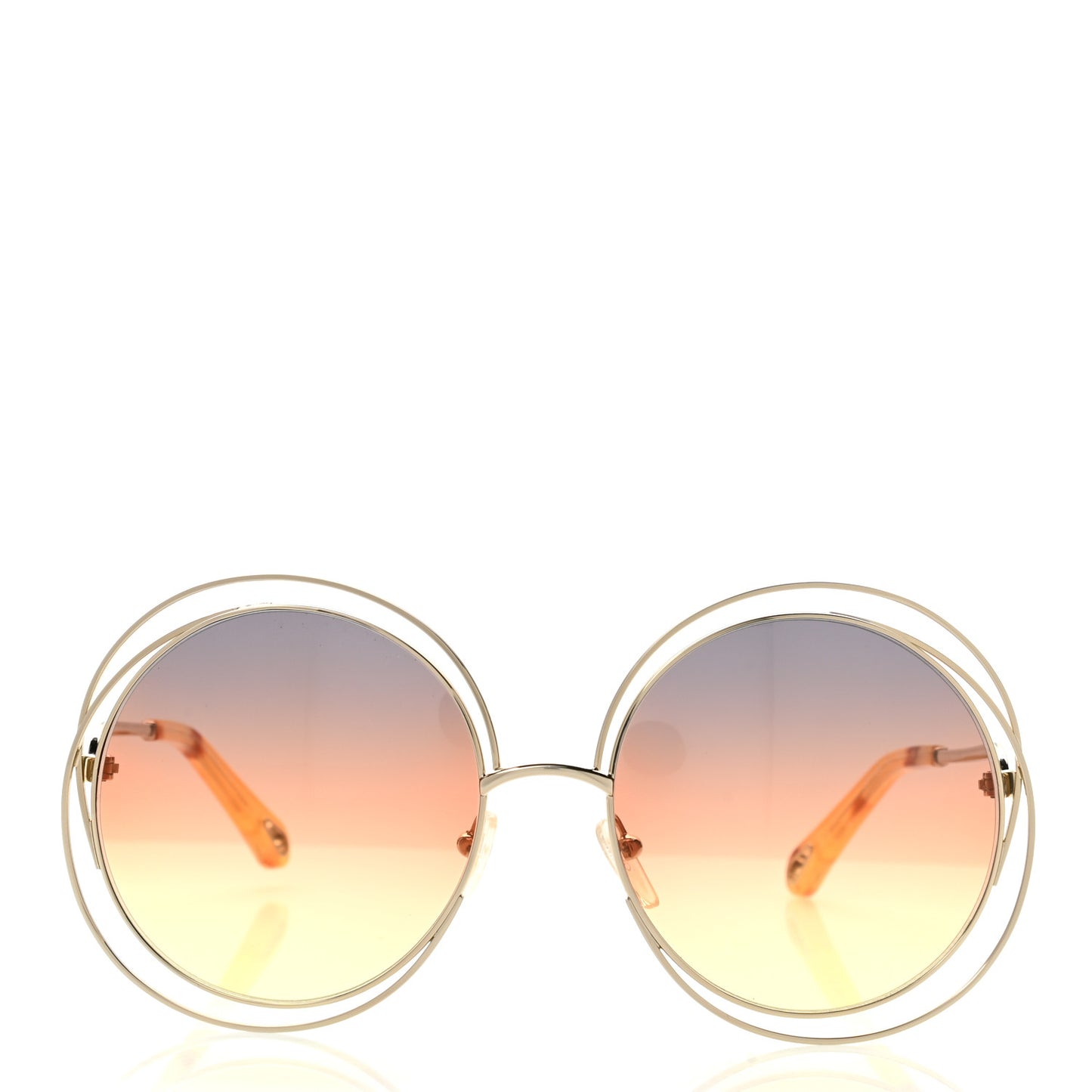 Oversized Round Carlina Oversized Round Sunglasses CE114SD Gold