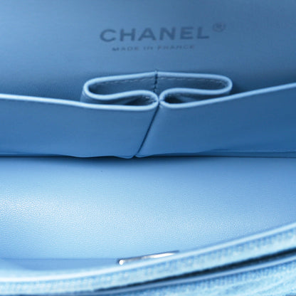 Chanel Denim Quilted Small Double Flap Blue 5 of 11