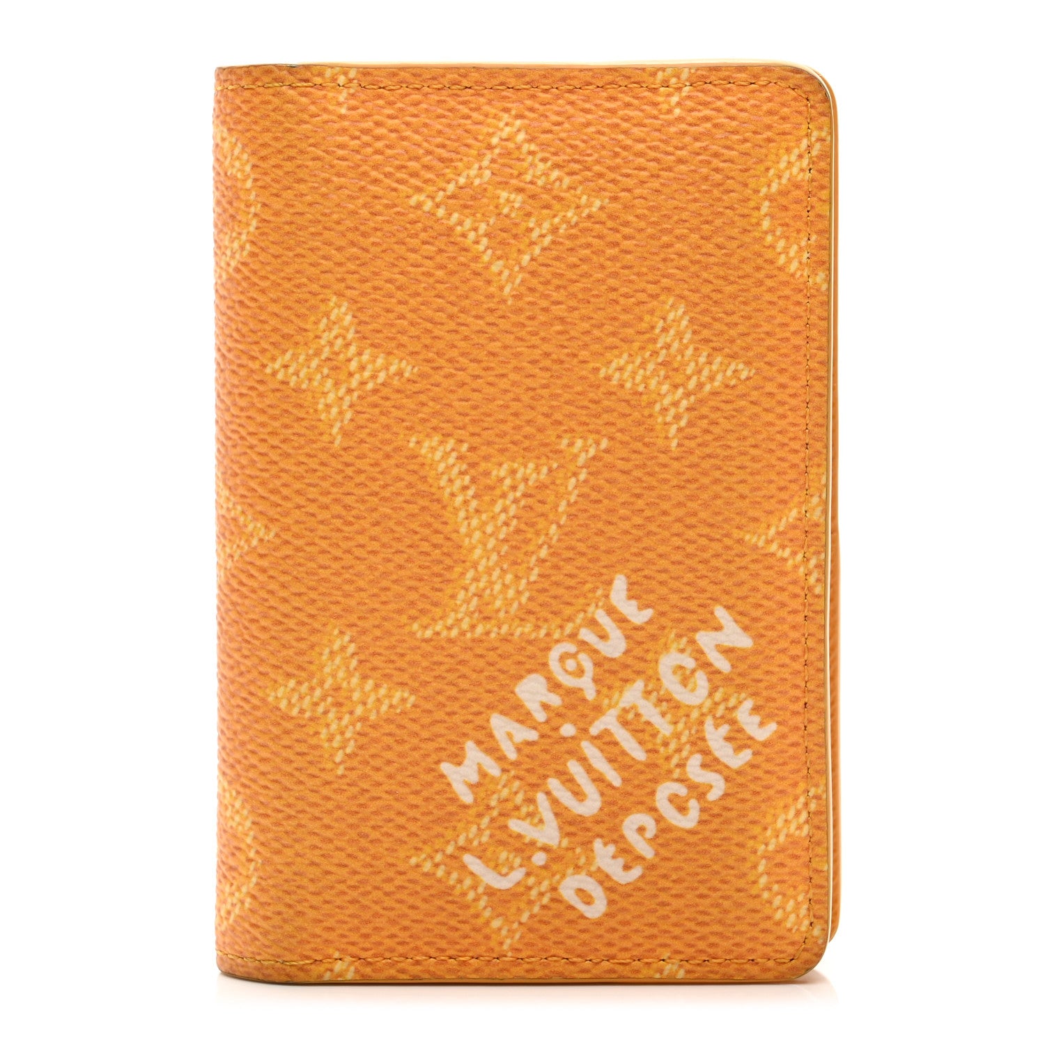 Louis Vuitton Monogram Heritage Pocket Organizer Safran Yellow 1 of 8