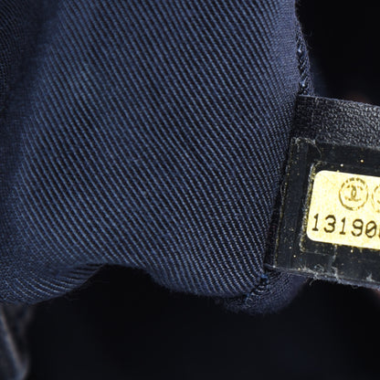 Chanel Denim Quilted Large Stretch Spirit Cabas Blue 9 of 9