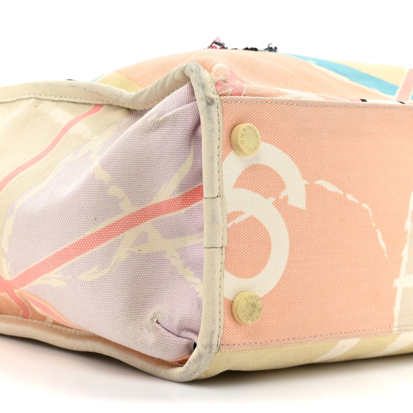 Canvas Printed Eiffel Tower Shoulder Bag