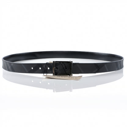 Burberry Brit Check Webster Reversible Belt 48 120 Black 1 of 4