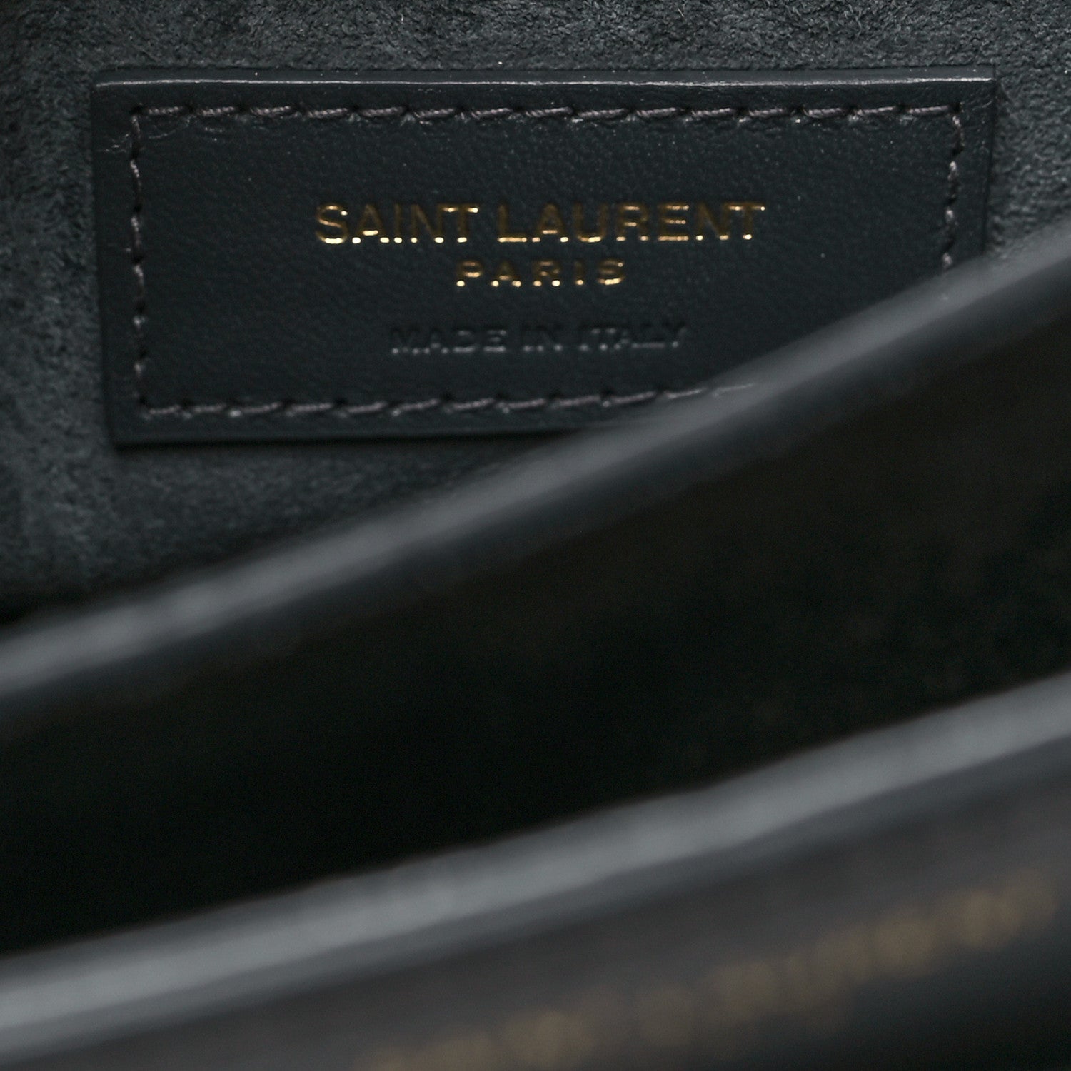 Saint Laurent Calfskin Medium Monogram Sunset Gray 7 of 11