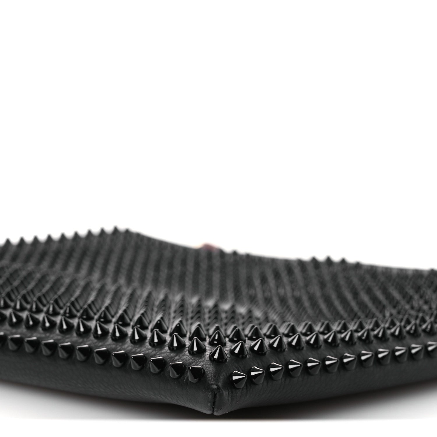 Christian Louboutin Peter Spikes Medium Pouch Black 18 of 18