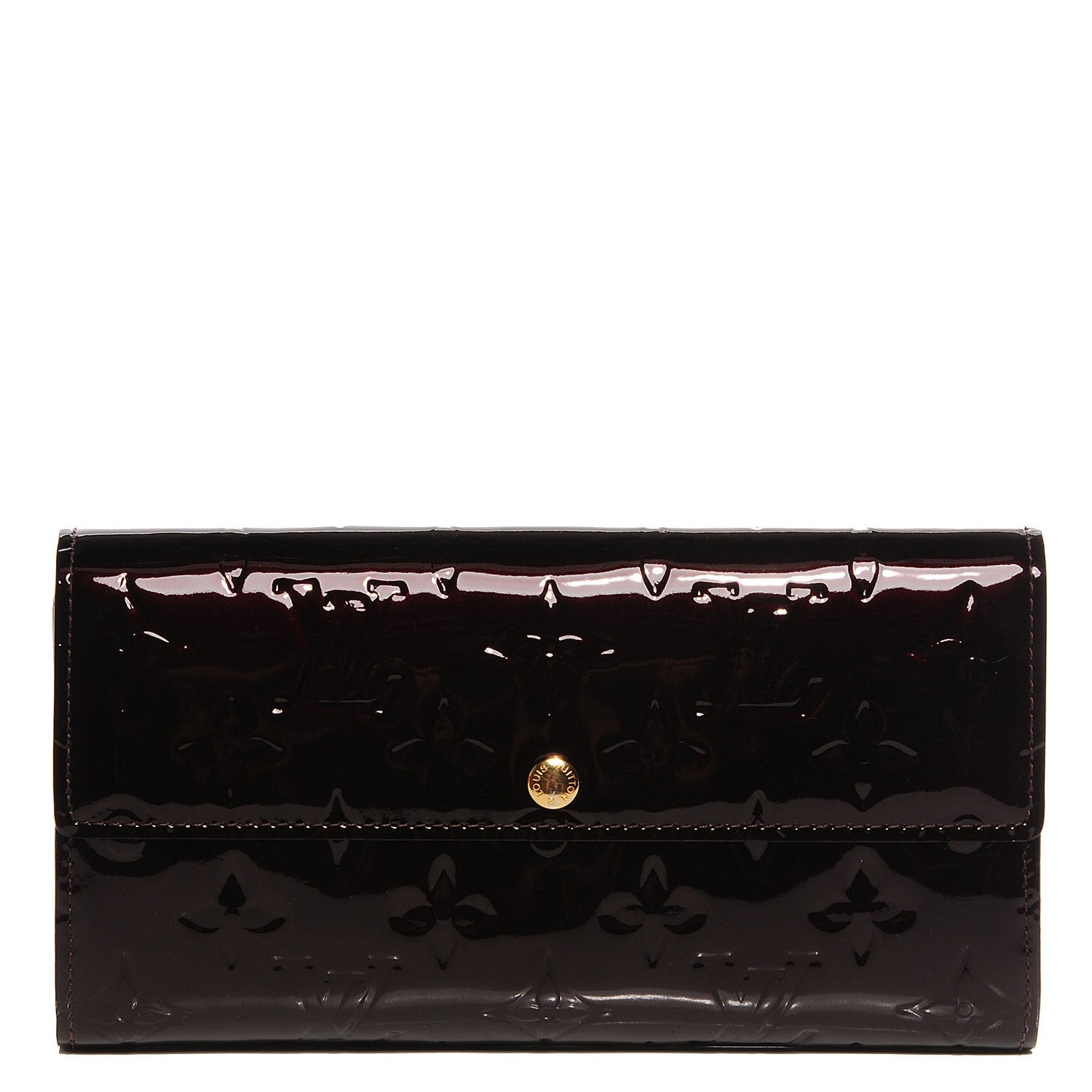 Louis Vuitton Vernis Sarah Wallet Amarante 1 of 8
