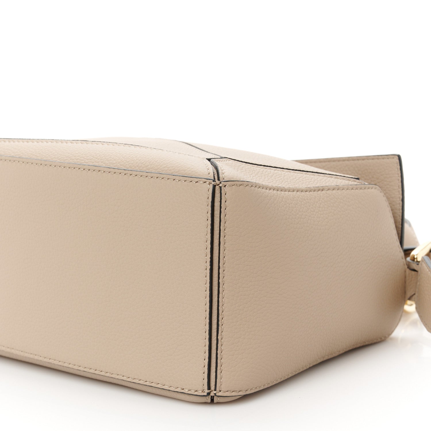 Loewe Grained Calfskin Small Puzzle Bag Sand 10 of 10