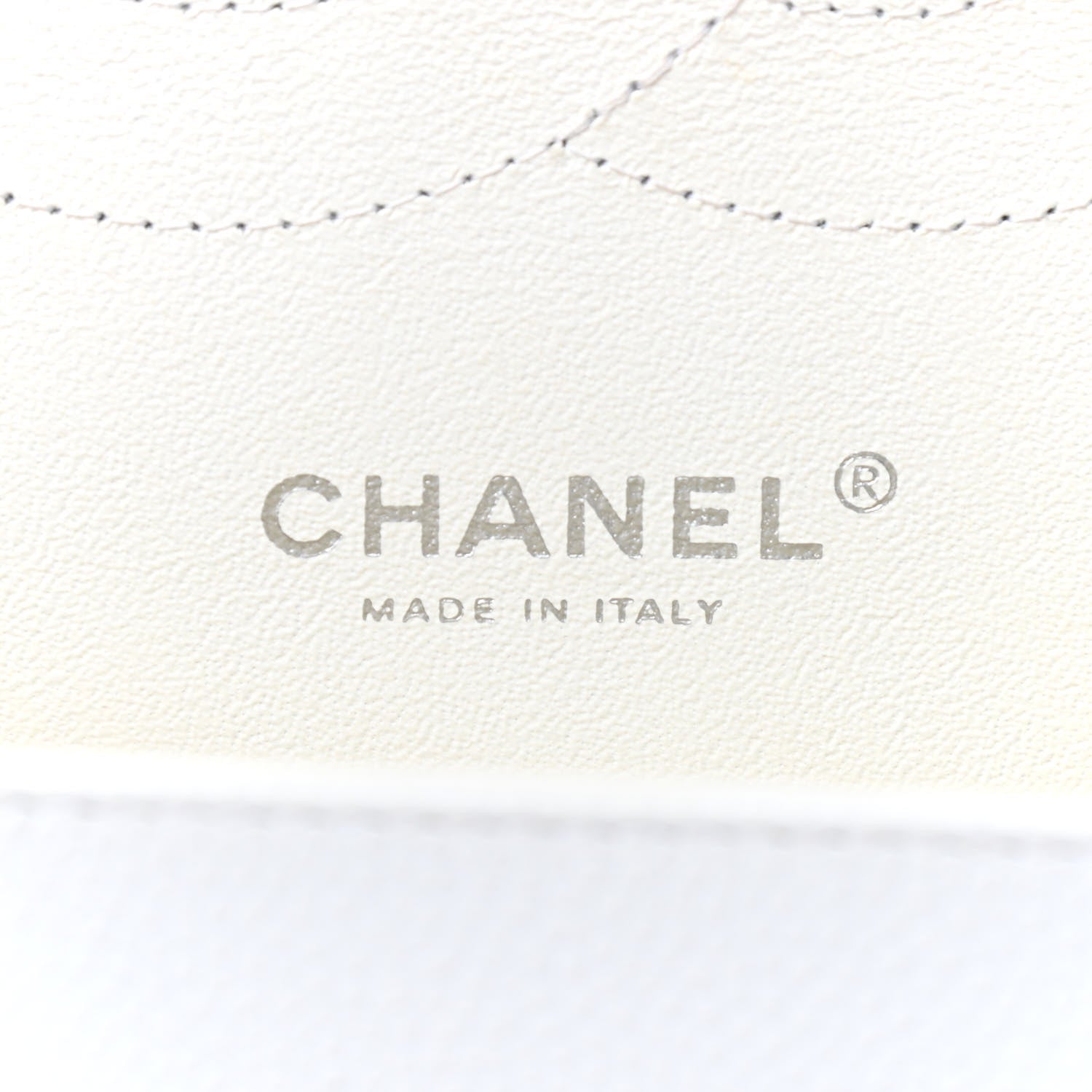 Chanel Caviar Quilted Jumbo Double Flap White 6 of 10