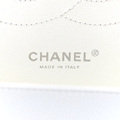 Chanel Caviar Quilted Jumbo Double Flap White 6 of 10
