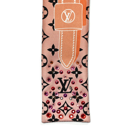 Louis Vuitton Silk Monogram Rising Confidential BB Bandeau Beige 3 of 3