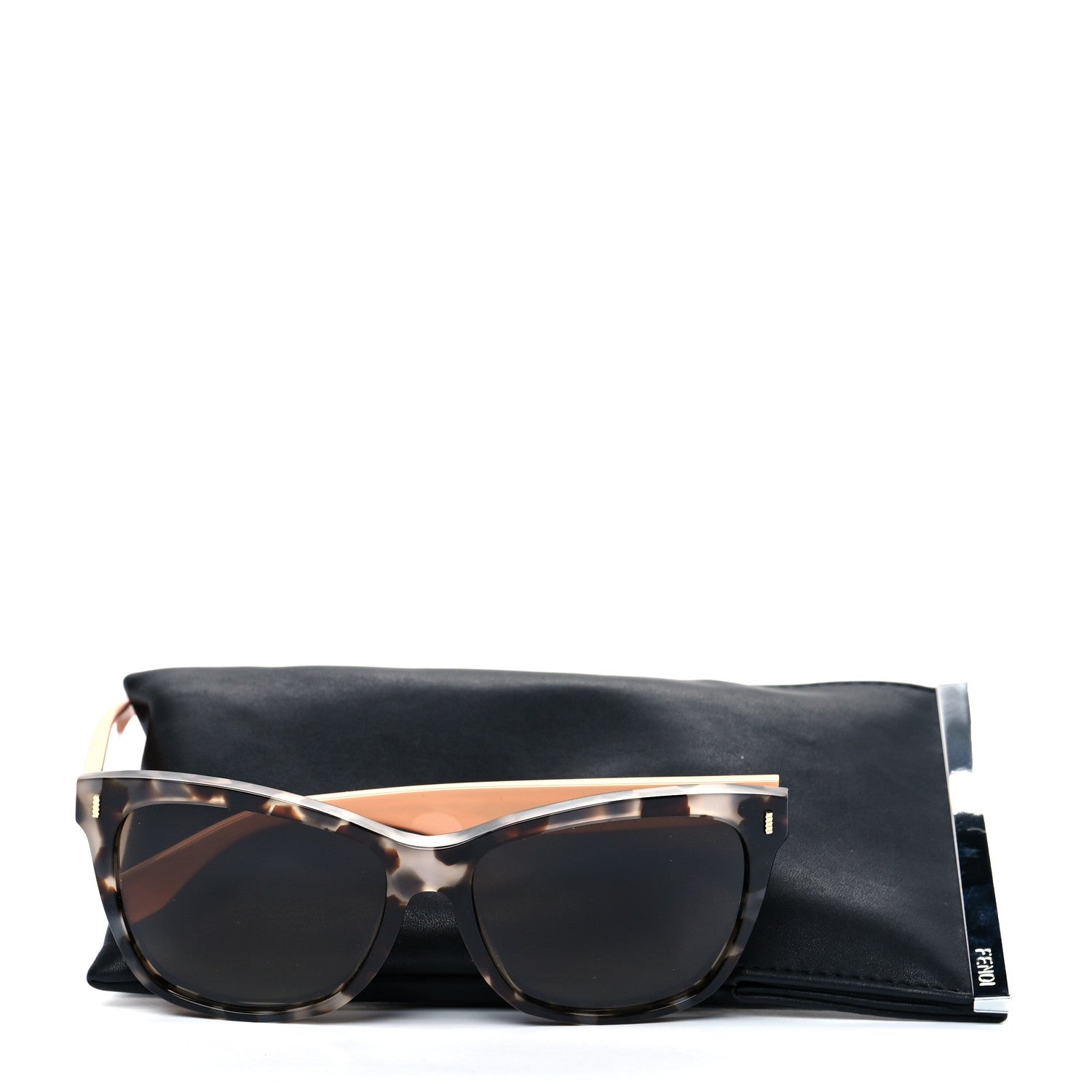 Fendi Cat Eye Sunglasses FF 0086/F Tortoise 7 of 7