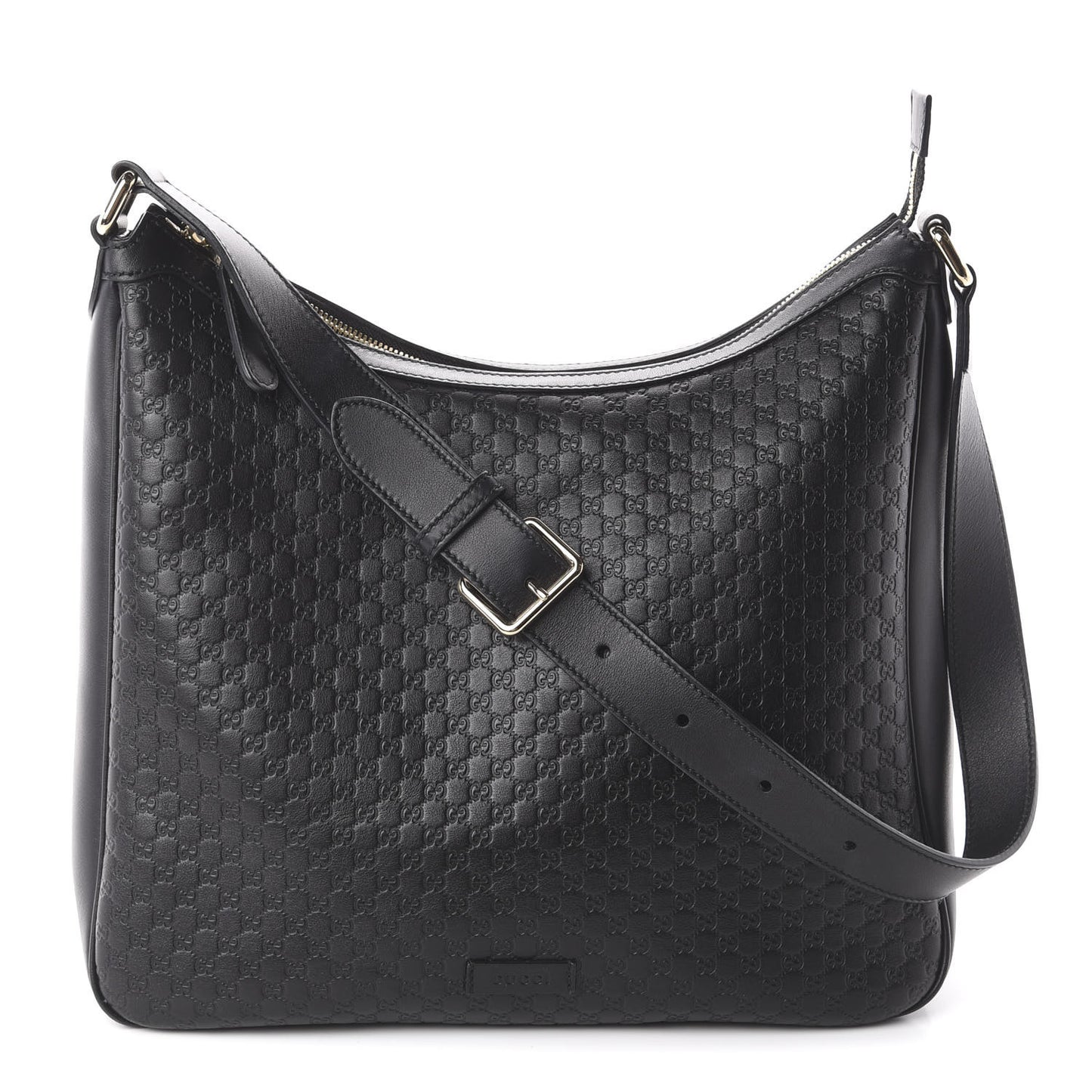 Microguccissima Shoulder Bag Black