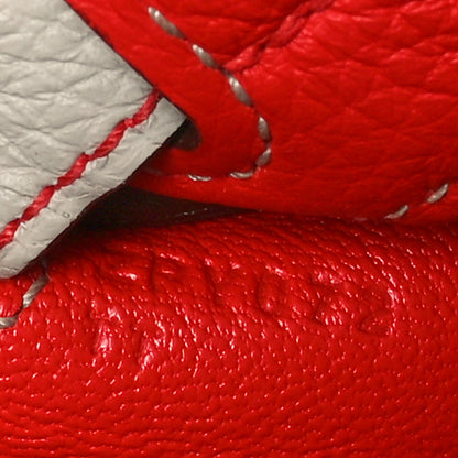 Hermes Togo Horseshoe Kelly Retourne 25 Rouge De Coeur Beton 6 of 11