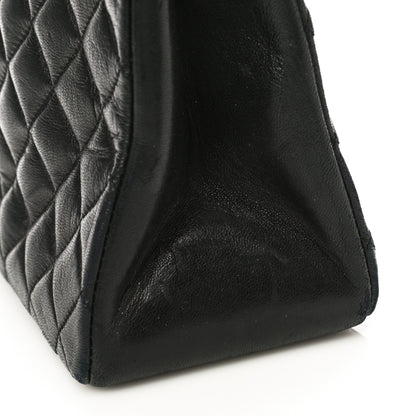 Chanel Lambskin Quilted Crossbody Black 17 of 19