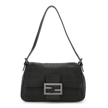 Fendi Zucchino Mini Mama Baguette Black 1 of 10