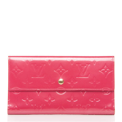 Louis Vuitton Vernis Porte Tresor International Wallet Framboise 1 of 7