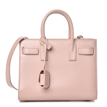 Saint Laurent Calfskin Nano Sac De Jour Pale Pink 1 of 15
