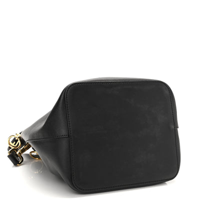 Fendi Vitello Grace Matte F is Fendi Grande Mon Tresor Bucket Bag Black 4 of 13