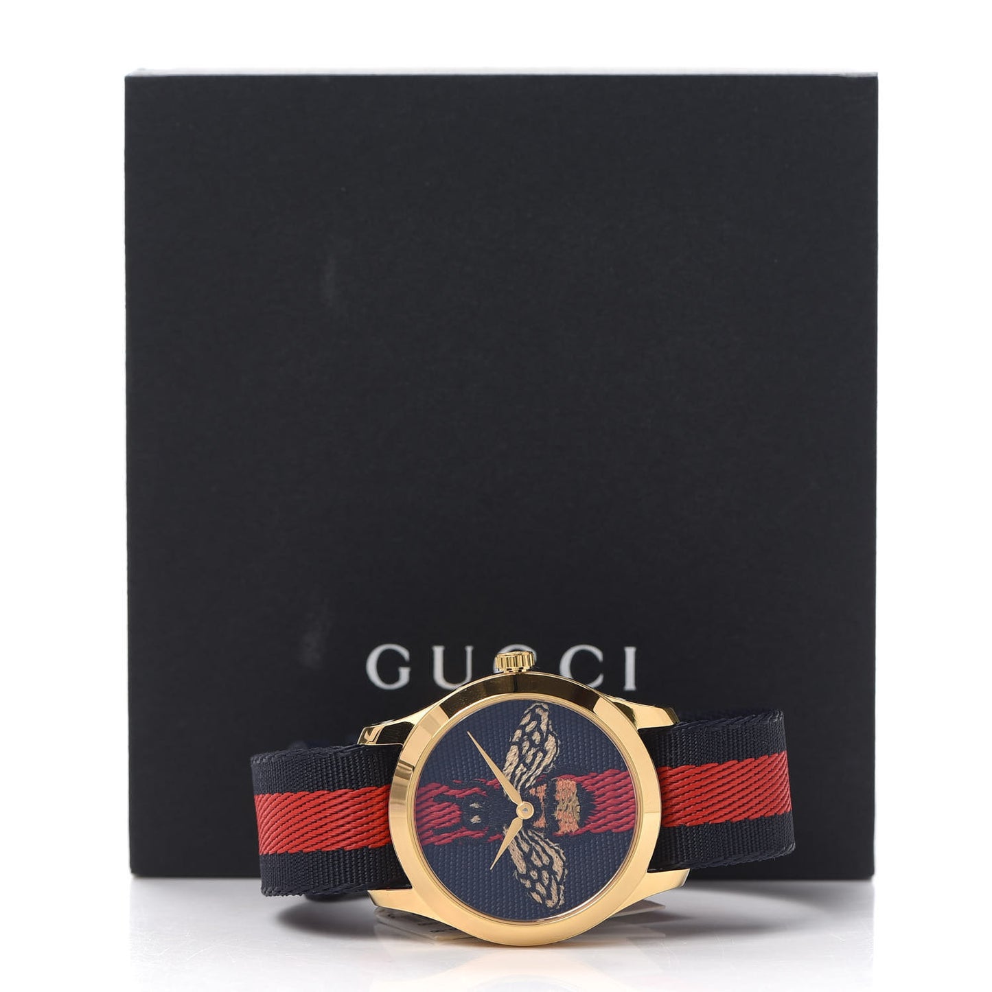 Stainless Steel Nylon 38mm Le Marche Des Merveilles Bee Quartz Watch Navy