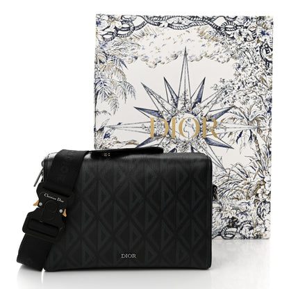 Christian Dior Coated Canvas CD Diamond Lingot 22 Bag Black 11 of 11