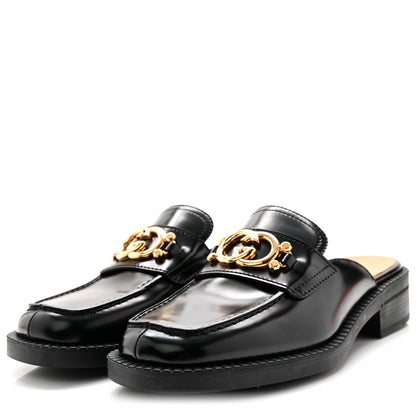 Gucci Spice Lux Womens Interlocking G Slippers 40 Black 3 of 10
