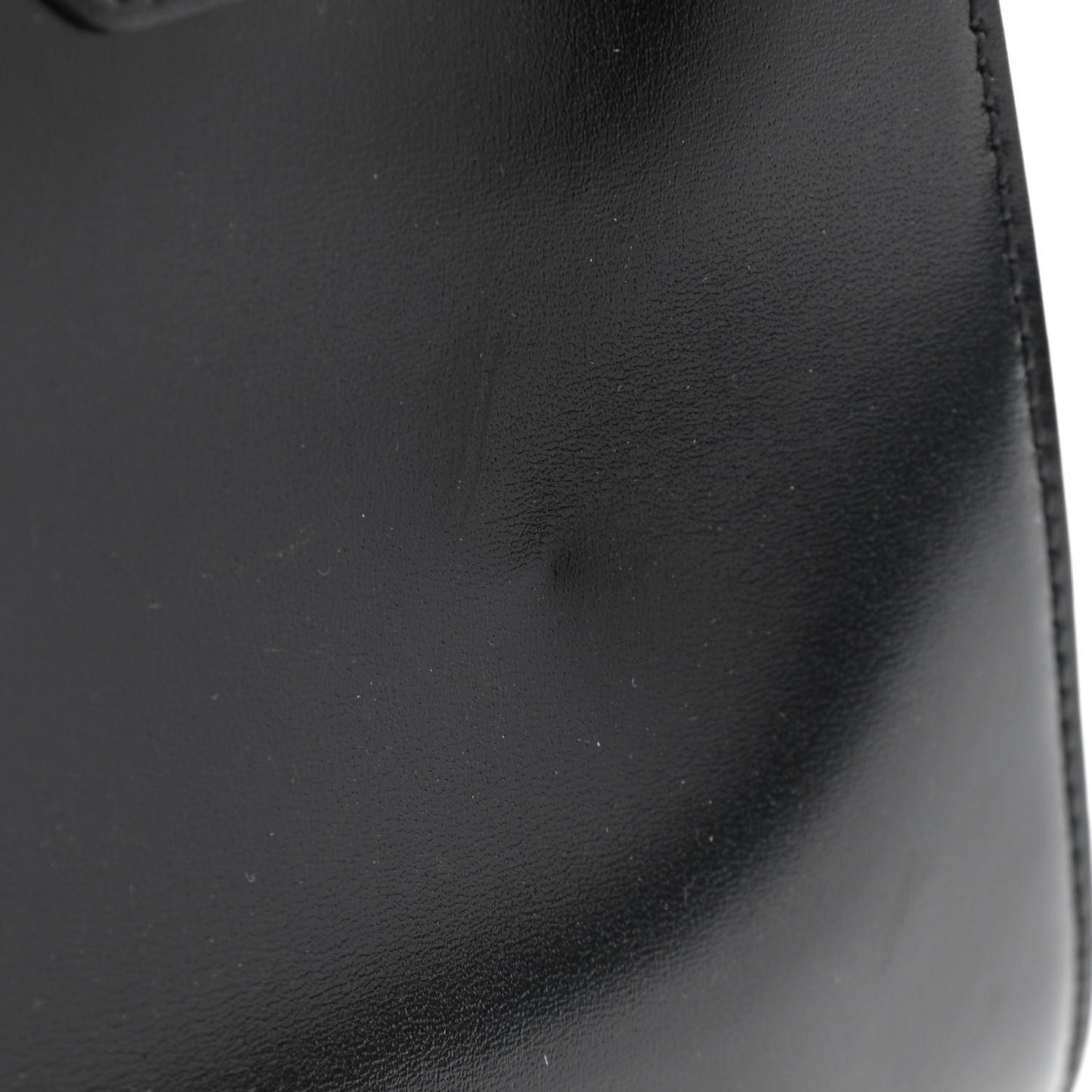Shiny Lord Calfskin Small Antigona Black
