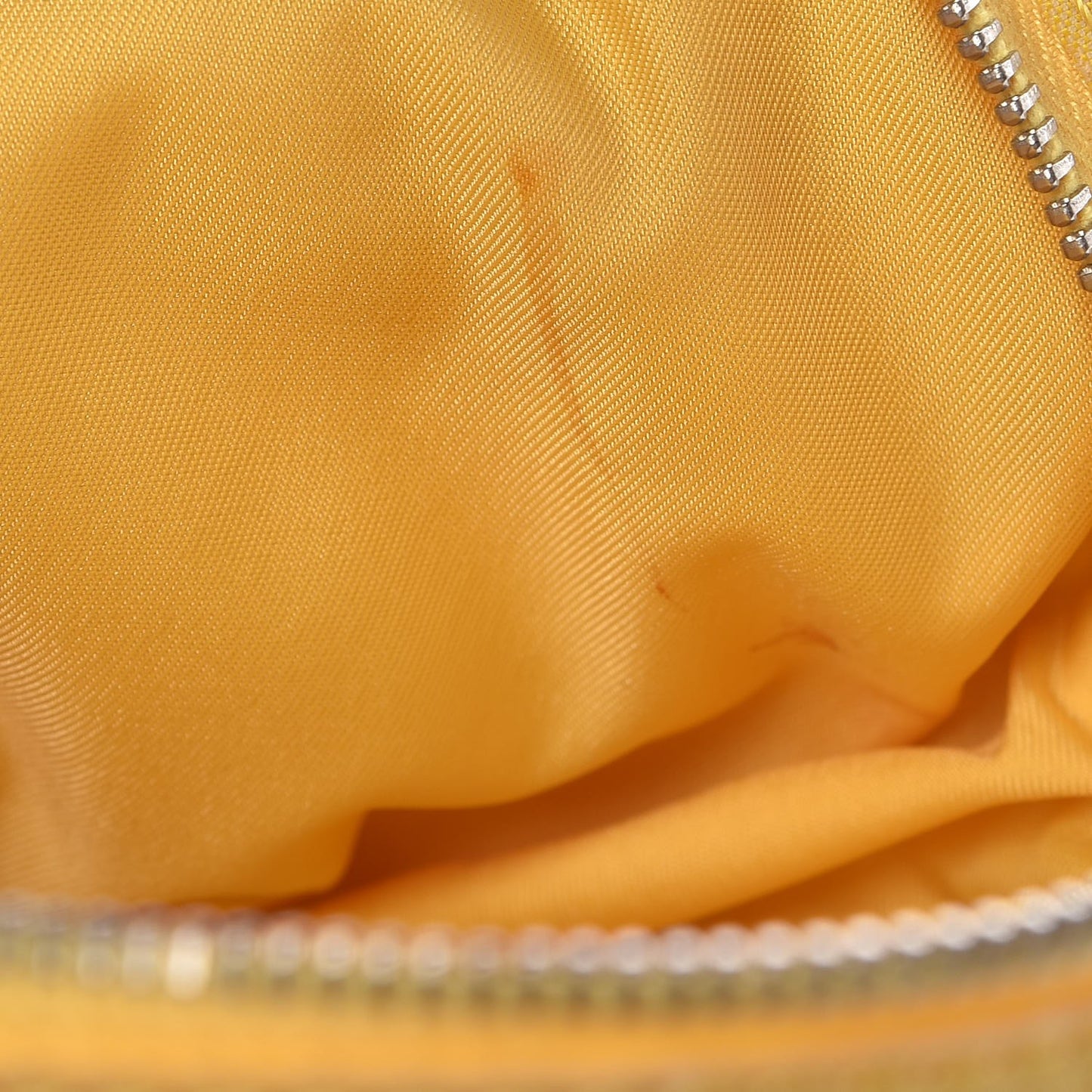 Nylon Travel Wristlet Yellow
