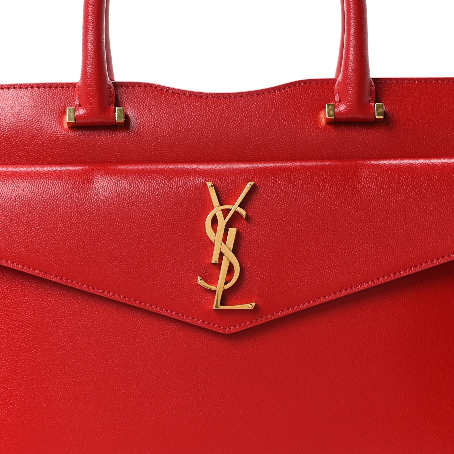 Grain De Poudre Medium Uptown Tote Rouge Eros