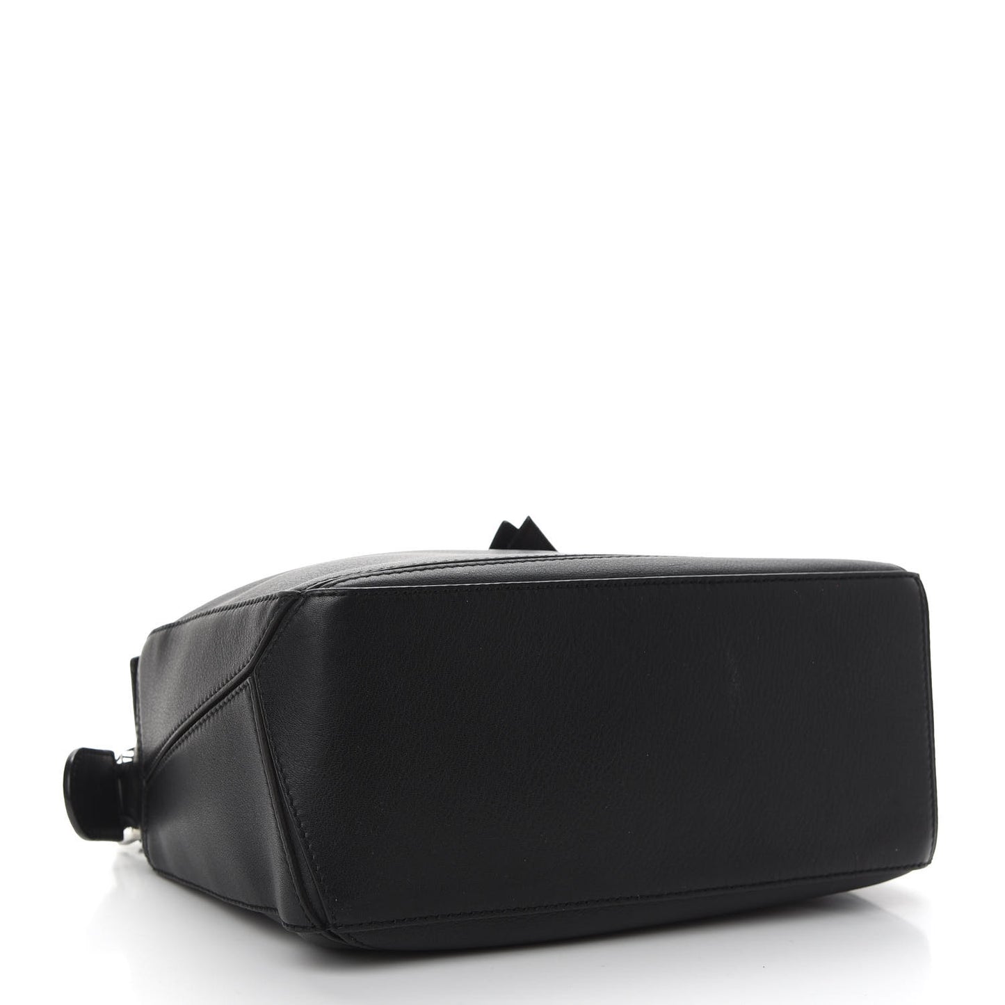 Calfskin Small Puzzle Bag Black