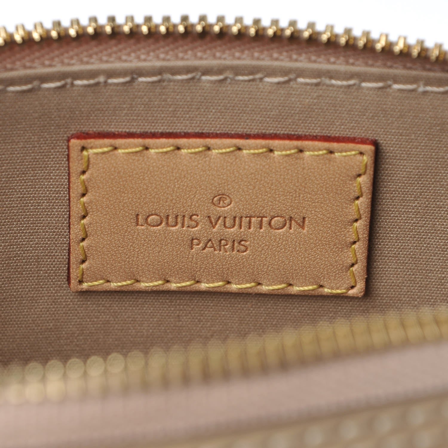 Louis Vuitton Vernis Alma BB Dune 6 of 8
