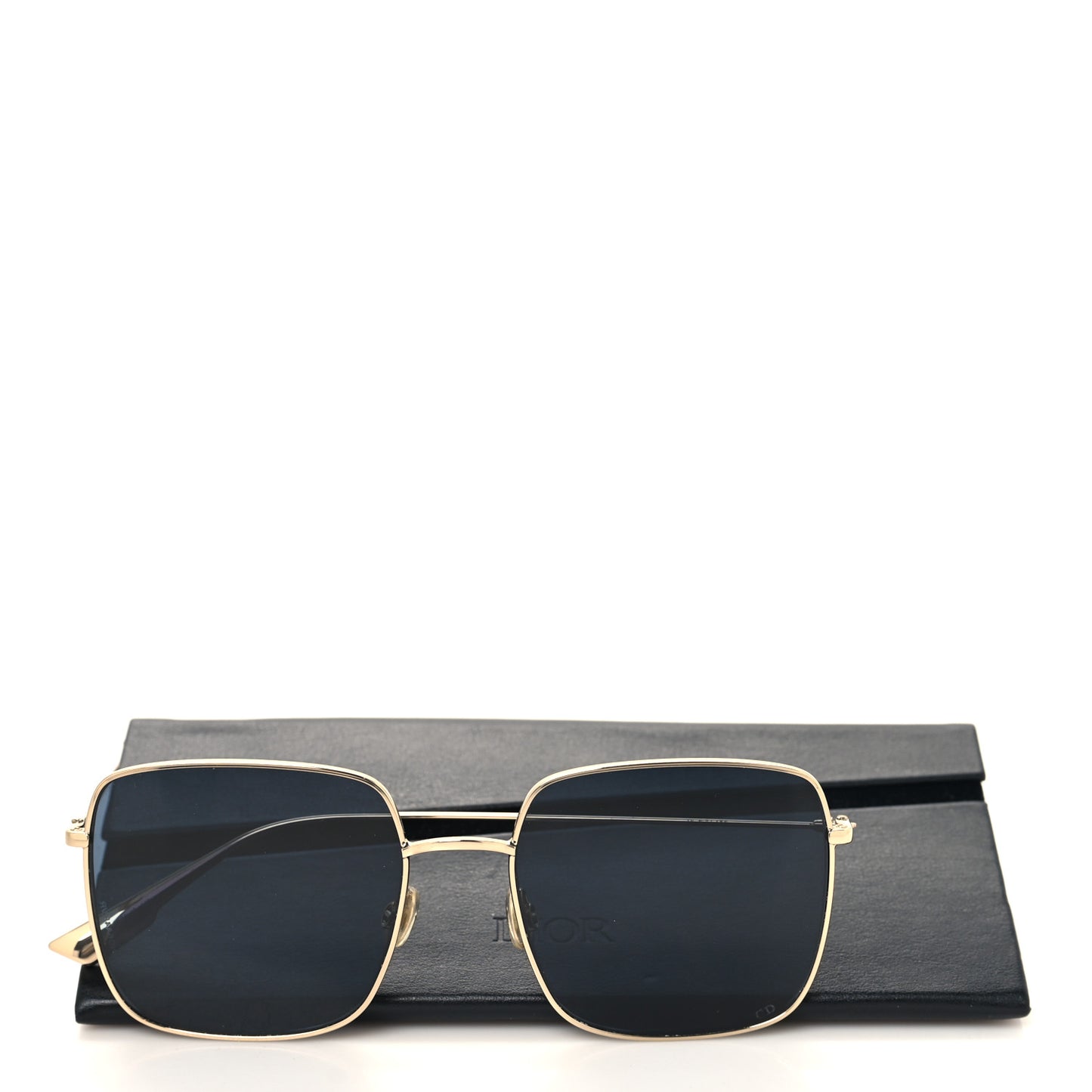 Metal Diorstellaire 1 Sunglasses Gold Blue