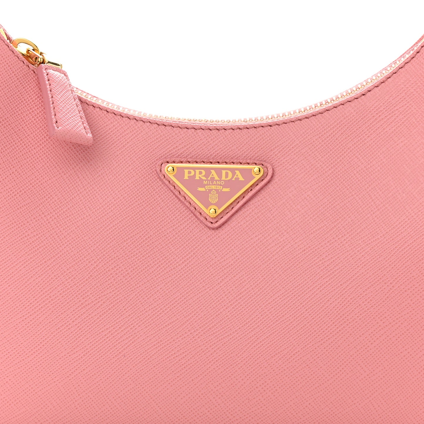 Saffiano Lux Mini Re-Edition Shoulder Bag Petalo