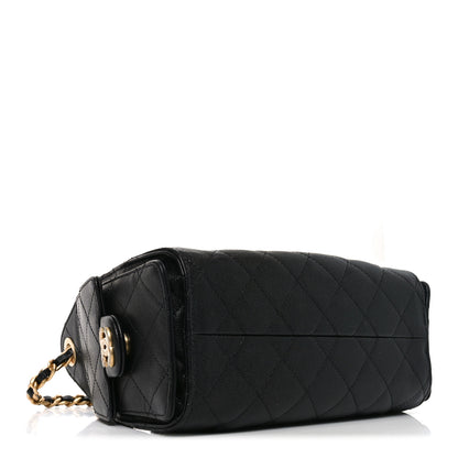 Chanel Caviar Quilted Mini Chanel 25 Handbag Black 4 of 10