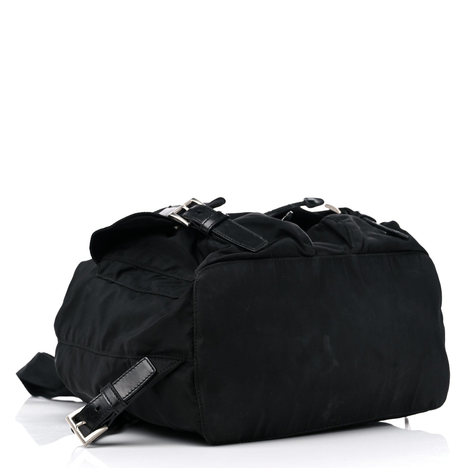 Prada Nylon Vela Medium Backpack Black 4 of 14