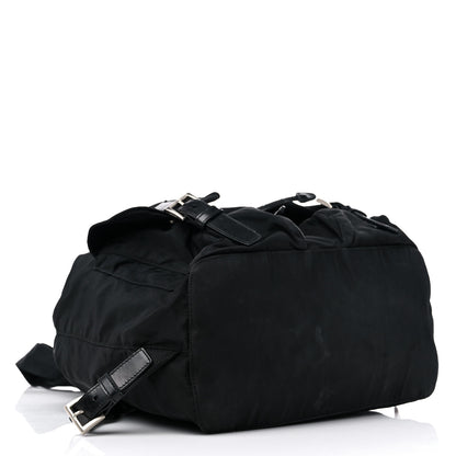 Prada Nylon Vela Medium Backpack Black 4 of 14