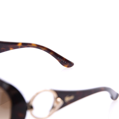 Gucci Oval Sunglasses Tortoise 6 of 7