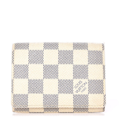 Louis Vuitton Damier Azur Business Card Holder 1 of 7
