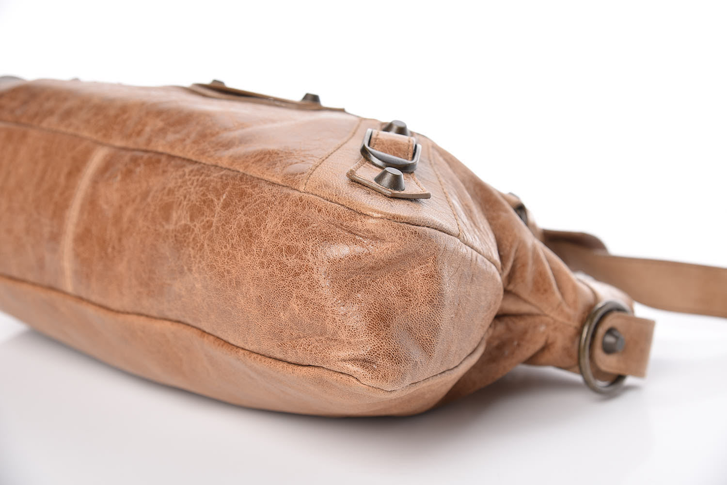 Balenciaga Chevre Classic Hardware First Caramel 6 of 13