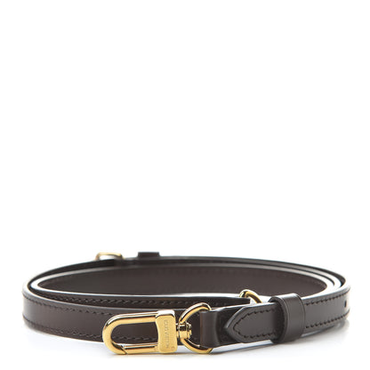 Louis Vuitton Calfskin 16mm Adjustable Shoulder Strap Brown 1 of 4